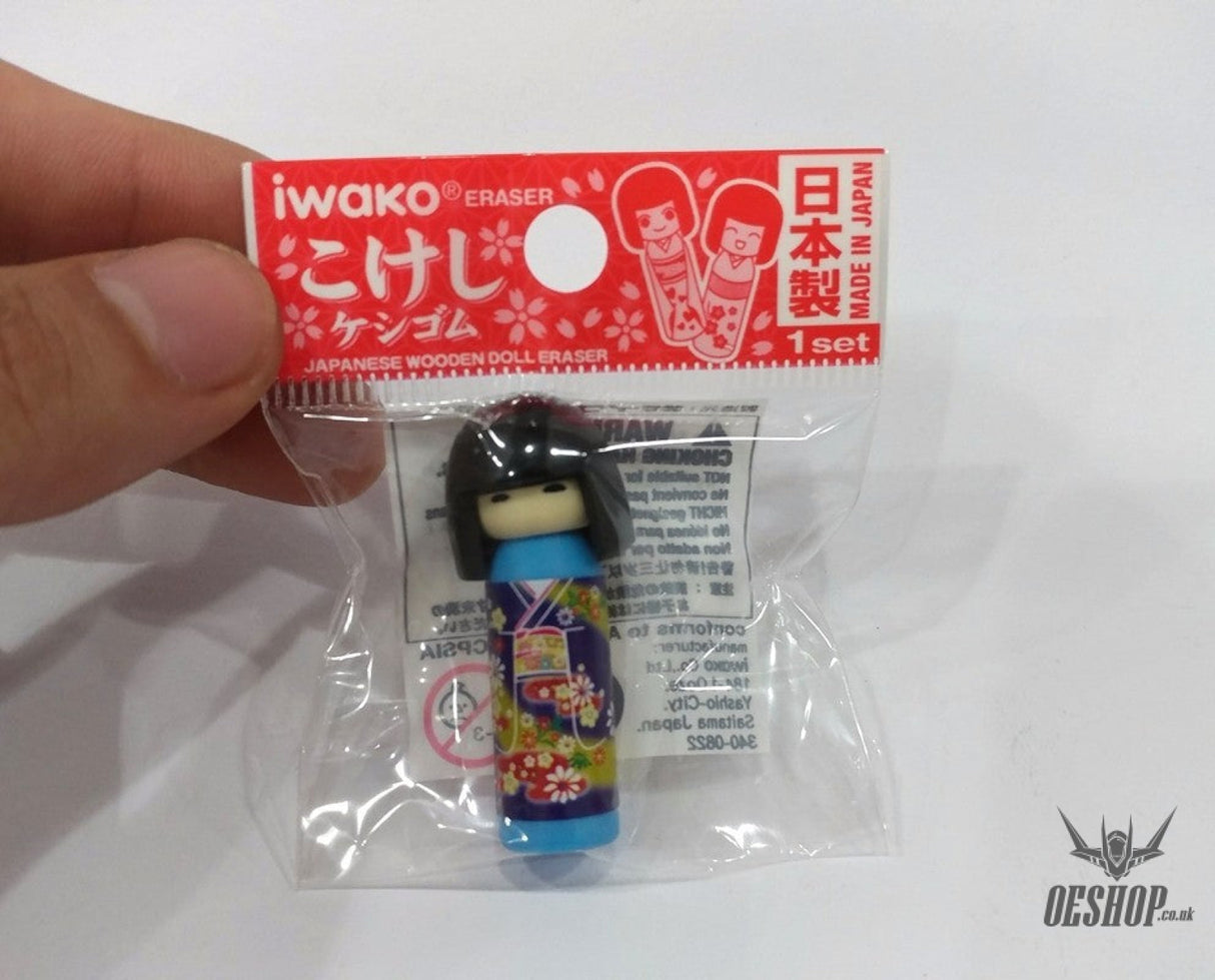 IWAKO Erasers Kokeshi Assort Single Erasaer Iwako 0.99 OEShop
