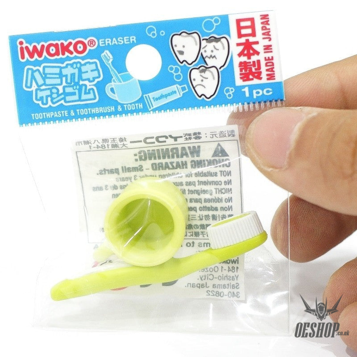 IWAKO Erasers Toothpaste Assort Single Erasaer Iwako 0.99 OEShop