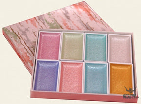 Kissho Pearl Pigments 8 Watercolour Paint Set OEShop 13.98 OEShop