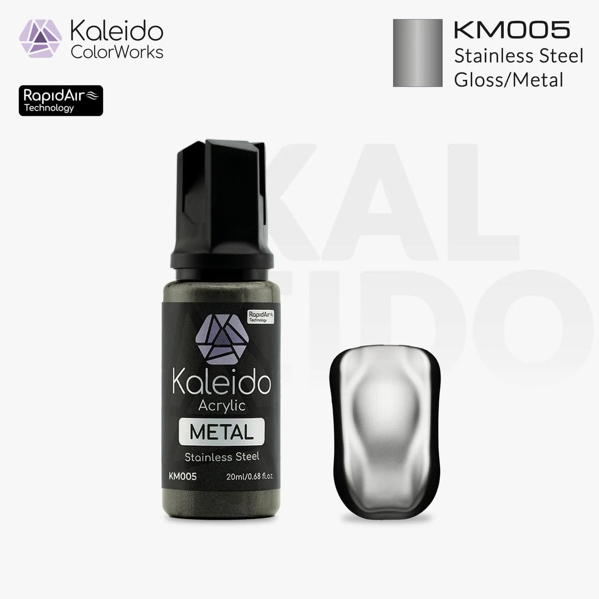 Gaahleri Kaleido ColorWorks Acrylic Paints - Metal Colours