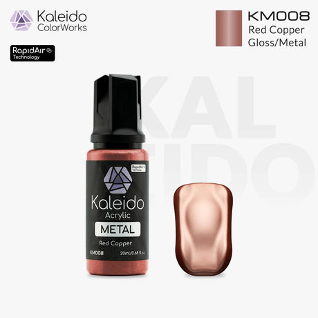 Gaahleri Kaleido ColorWorks Acrylic Paints - Metal Colours
