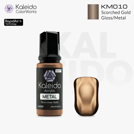 Gaahleri Kaleido ColorWorks Acrylic Paints - Metal Colours