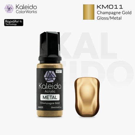 Gaahleri Kaleido ColorWorks Acrylic Paints - Metal Colours