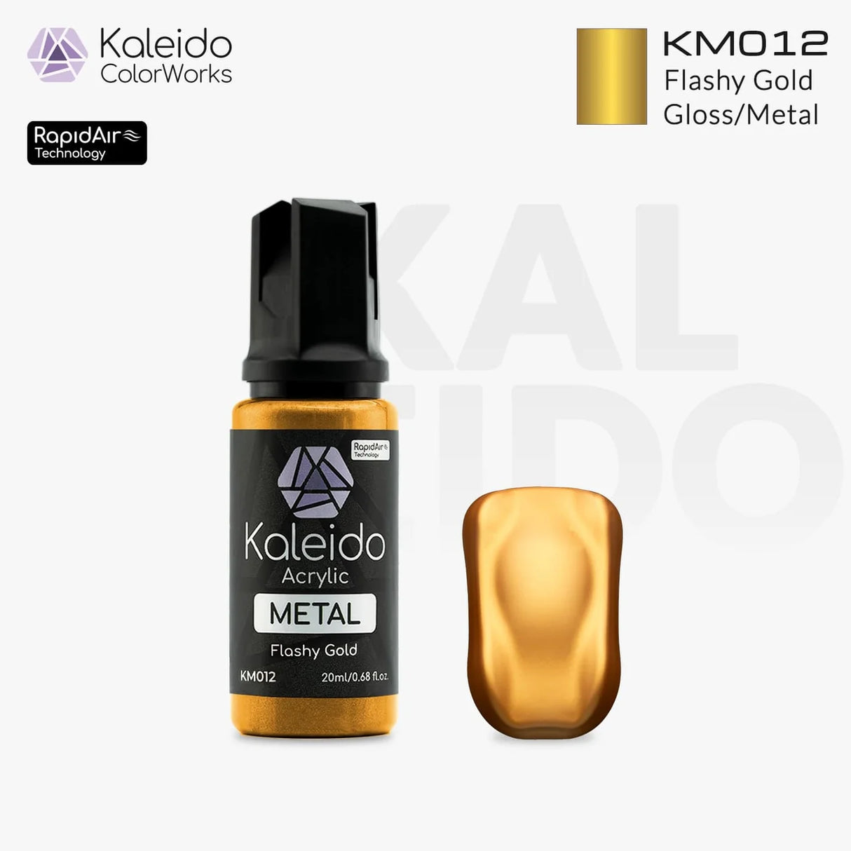 Gaahleri Kaleido ColorWorks Acrylic Paints - Metal Colours