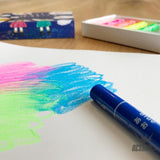 Kokuyo Fluorescent Neon Crayon 5 Colours KOKUYO 9.99 OEShop