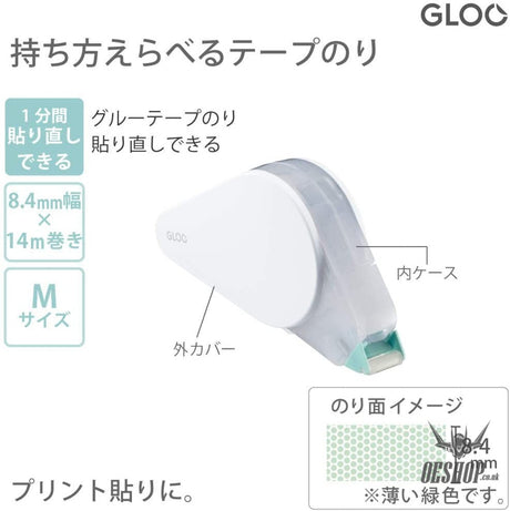KOKUYO GLOO 2 ways Tape Glue Repositionable type Size M KOKUYO 4.49 OEShop