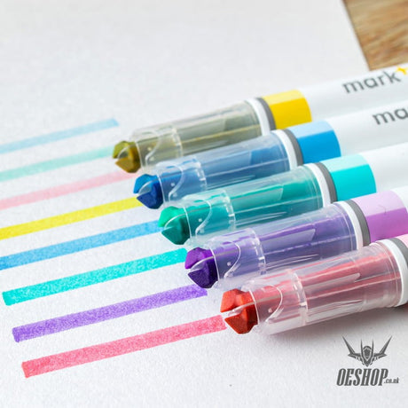 KOKUYO Mark+ 2-tone Color Highlighter 5-Pack KOKUYO 9.99 OEShop
