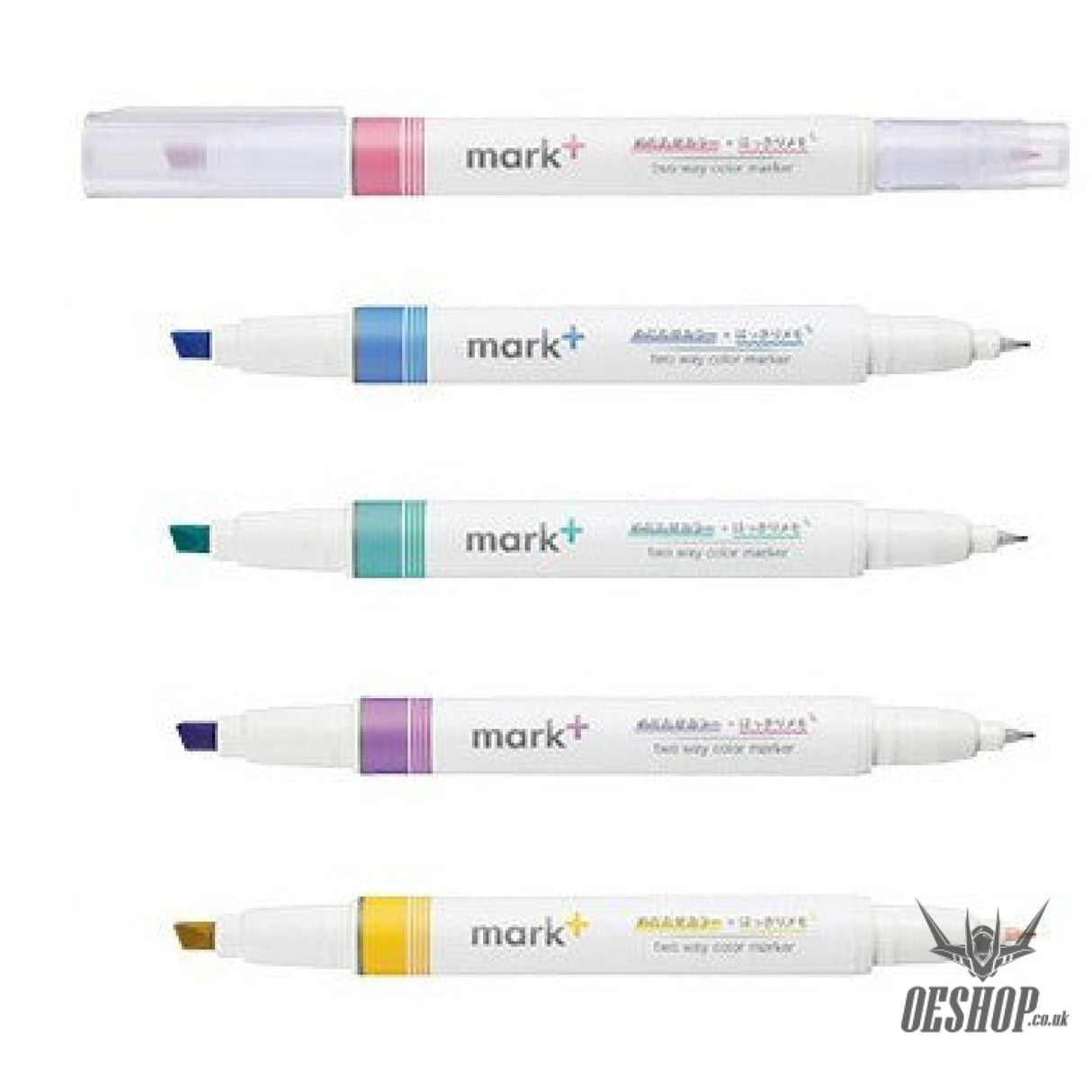 KOKUYO Mark+ 2 Way Highlighter 5-colour set PM-MT200-5S KOKUYO 9.99 OEShop