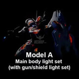 KOSMOS LED Unit For FM 1/100 Gundam Aerial Phantom Model A - Main body light set (without bracket) Model Kits