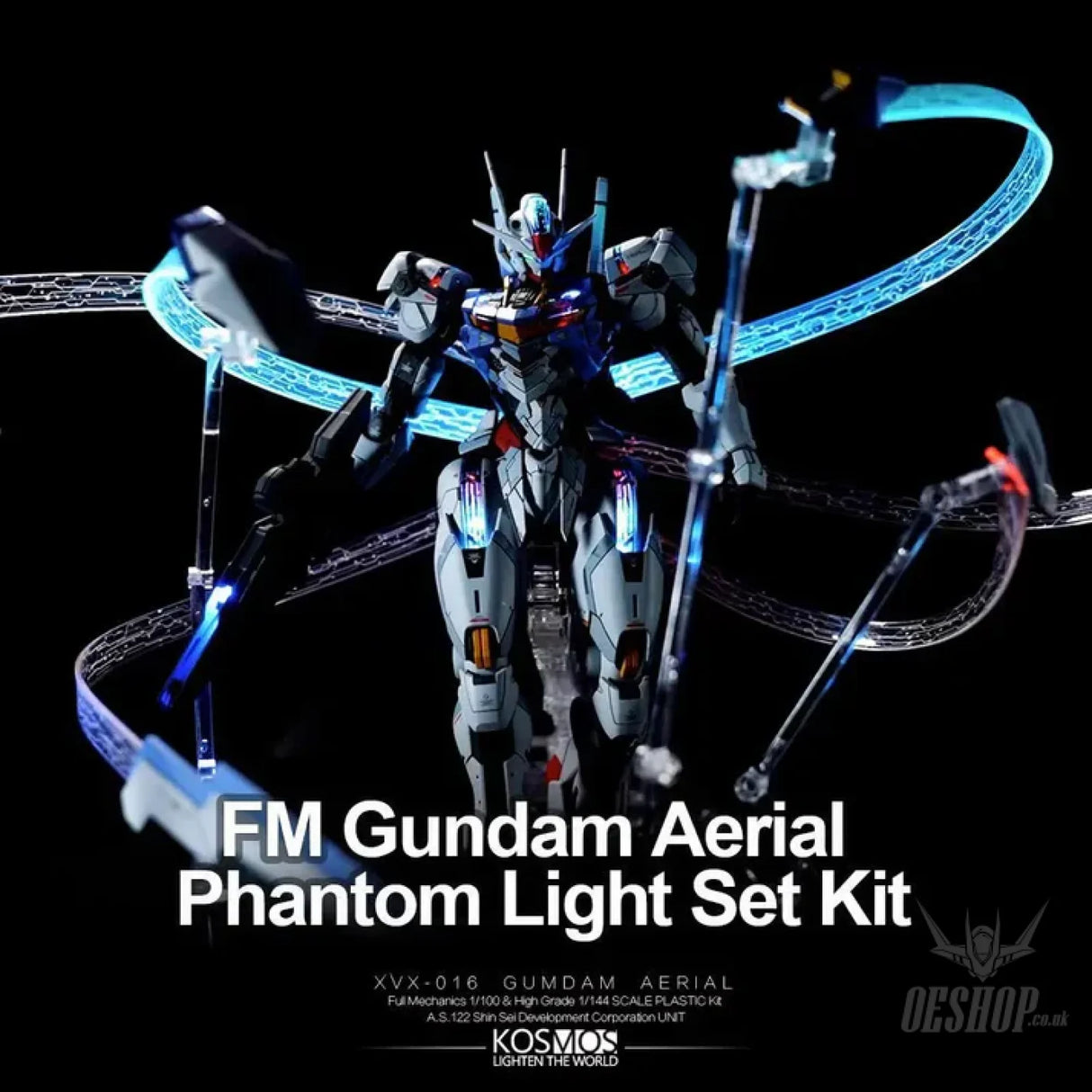 KOSMOS LED Unit For FM 1/100 Gundam Aerial Phantom Model Kits Accessories