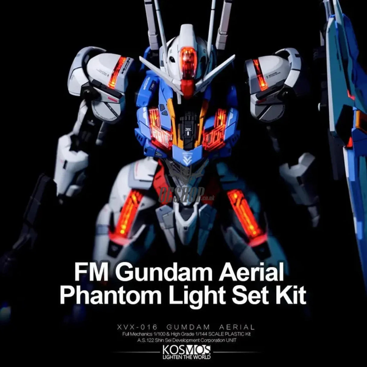 KOSMOS LED Unit For FM 1/100 Gundam Aerial Phantom Model Kits Accessories