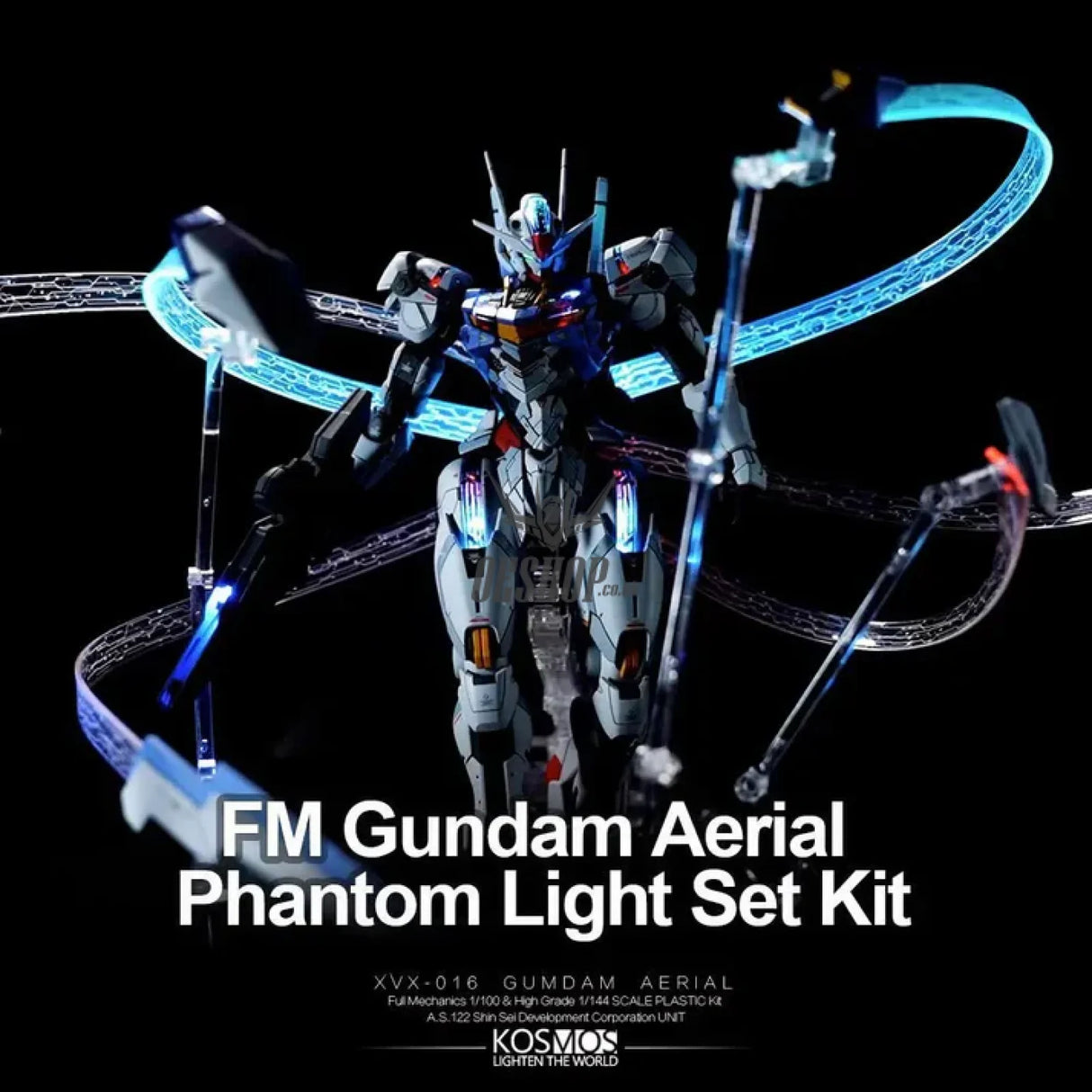 KOSMOS LED Unit For FM 1/100 Gundam Aerial Phantom Model Kits Accessories