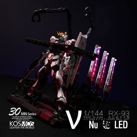 KOSMOS LED Unit For RG 1/144 RX-93 Nu / Hi-V Gundam Floating Gun Model Kits Accessories
