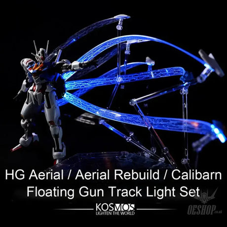 KOSMOS LED Unit HG Aerial / Aerial Rebuild / Calibarn Floating Gun Track Light Set Model Kits Accessories