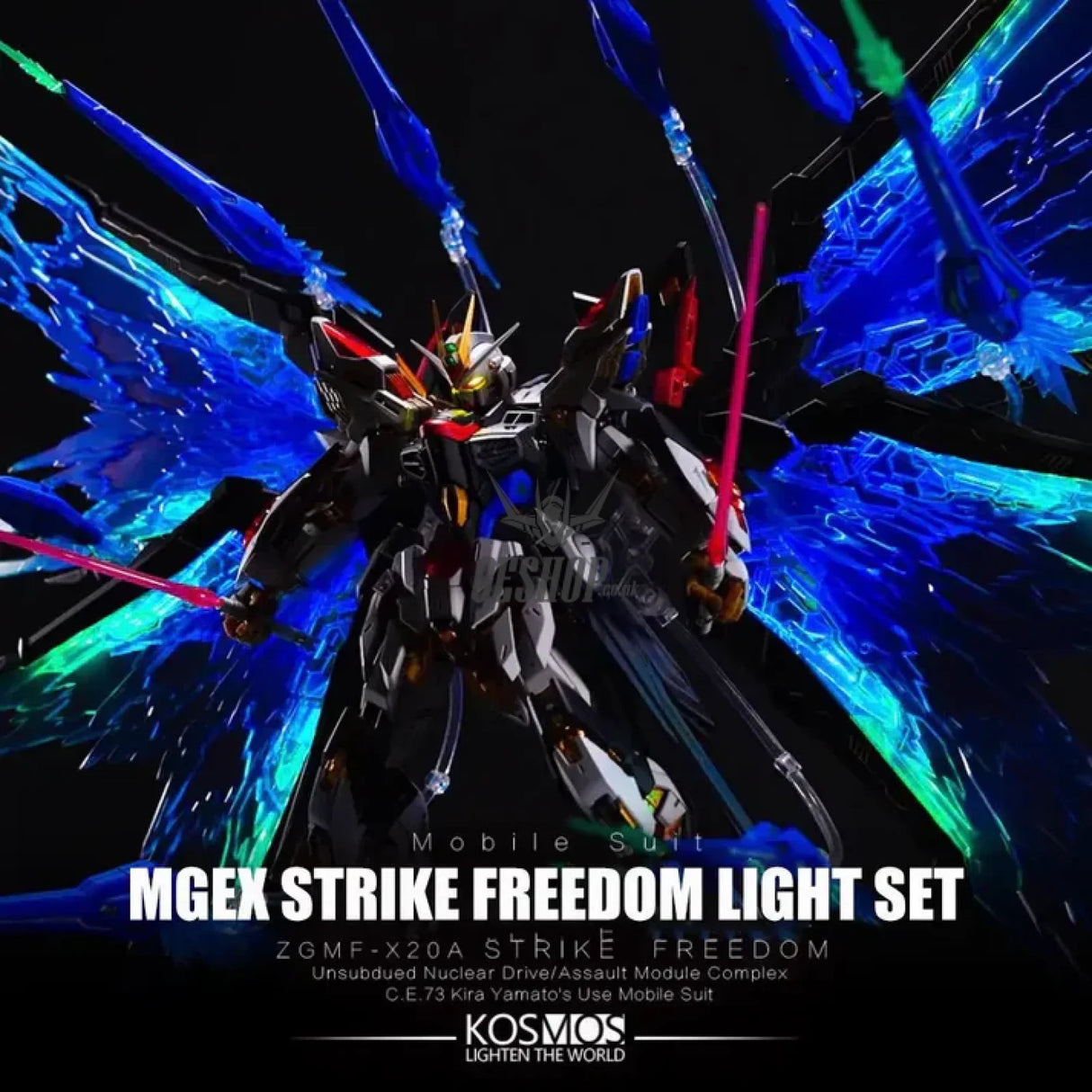 KOSMOS MGEX Strike Freedom LED Kit MGEX Model Lighting System Model Kits Accessories