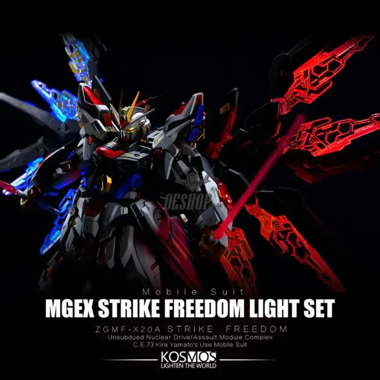 KOSMOS MGEX Strike Freedom LED Kit MGEX Model Lighting System Model Kits Accessories