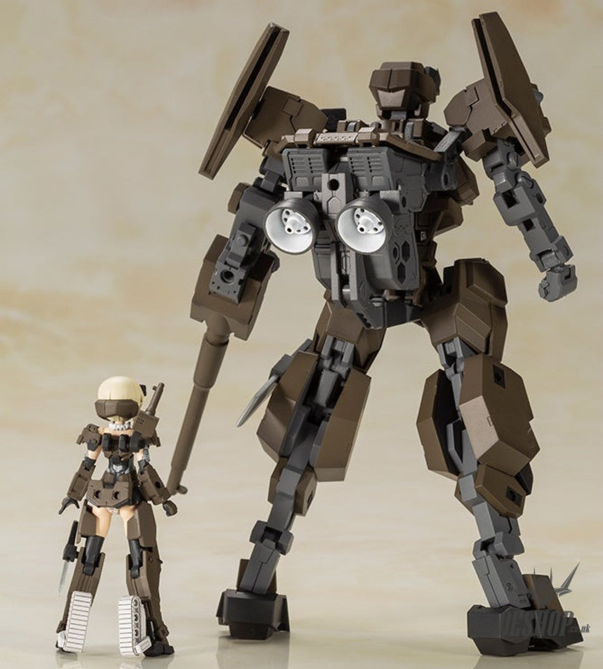 Kotobukiya Frame Arms Girl Hand Scale Gourai with Jinrai Armor Scale Model Kits