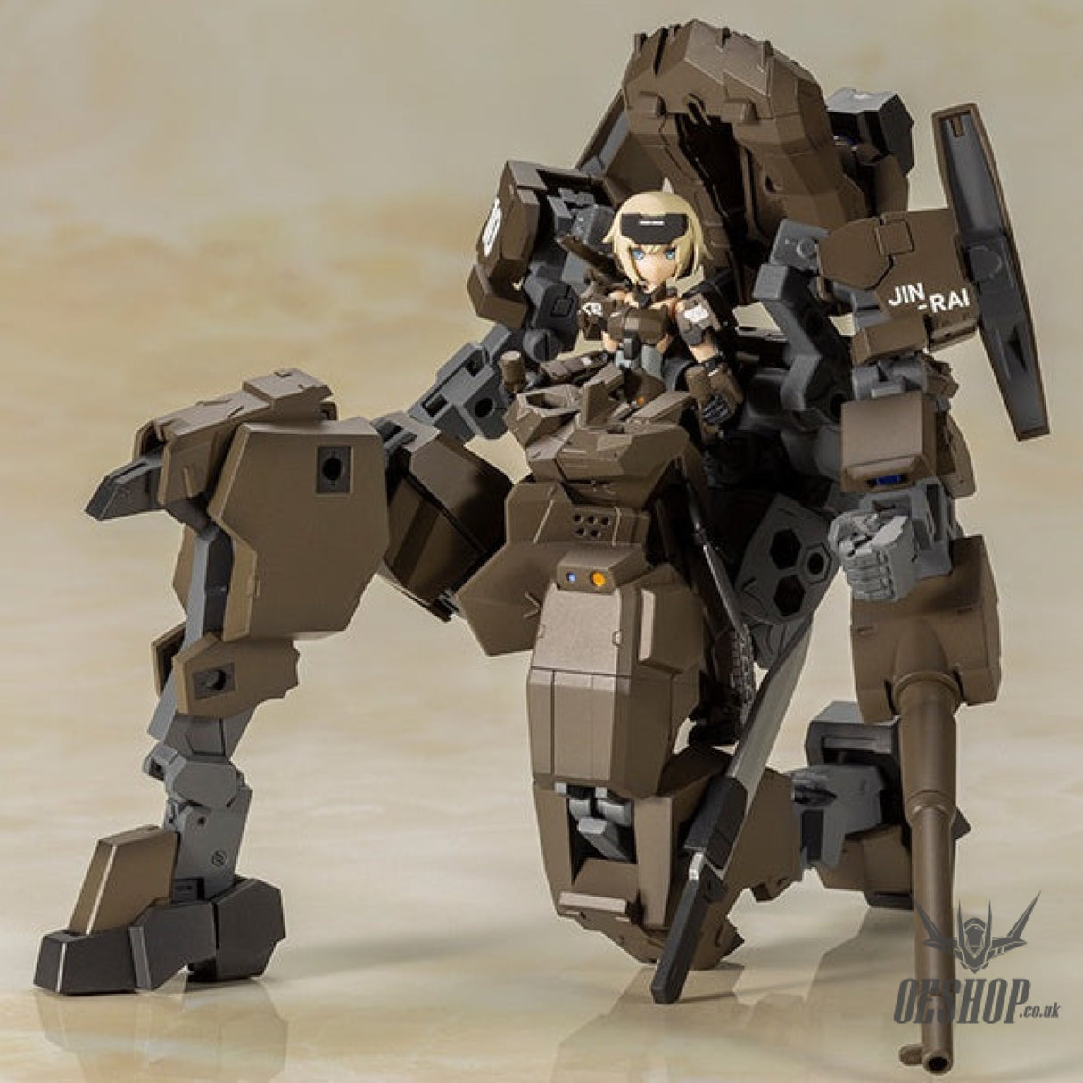 Kotobukiya Frame Arms Girl Hand Scale Gourai with Jinrai Armor Scale Model Kits