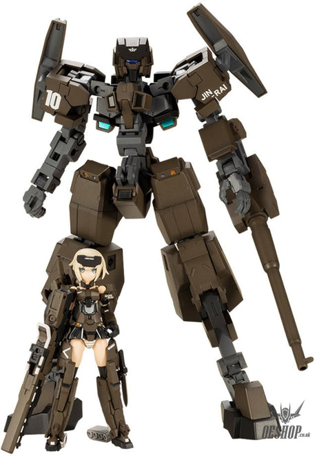 Kotobukiya Frame Arms Girl Hand Scale Gourai with Jinrai Armor Scale Model Kits