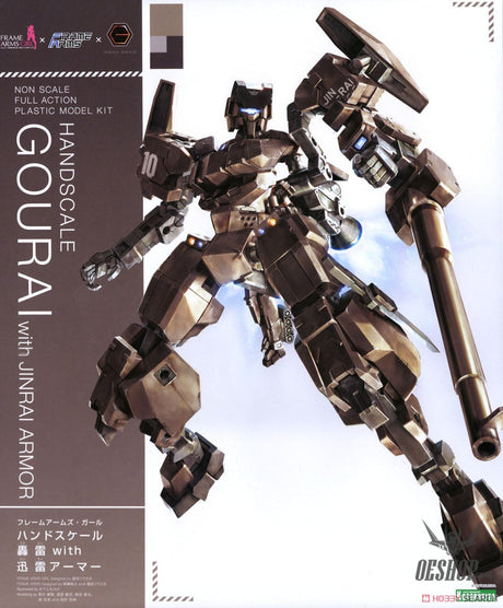 Kotobukiya Frame Arms Girl Hand Scale Gourai with Jinrai Armor Scale Model Kits