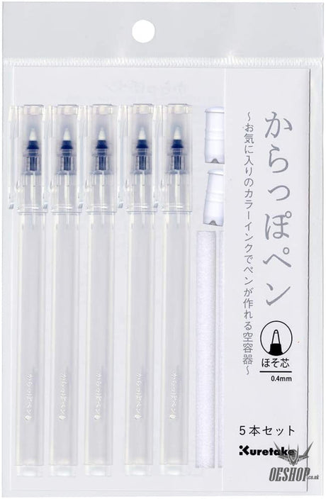Kuretake Stationery Awards  Karatop Pen Container with Bottom Tip without ink Set of 5 Kuretake 7.99 OEShop
