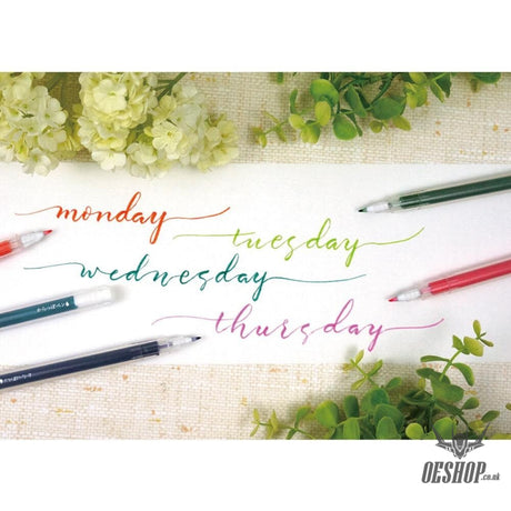 Kuretake Stationery Awards  Karatop Pen Container with Chisel Tip without ink Set of 5 Kuretake 9.99 OEShop