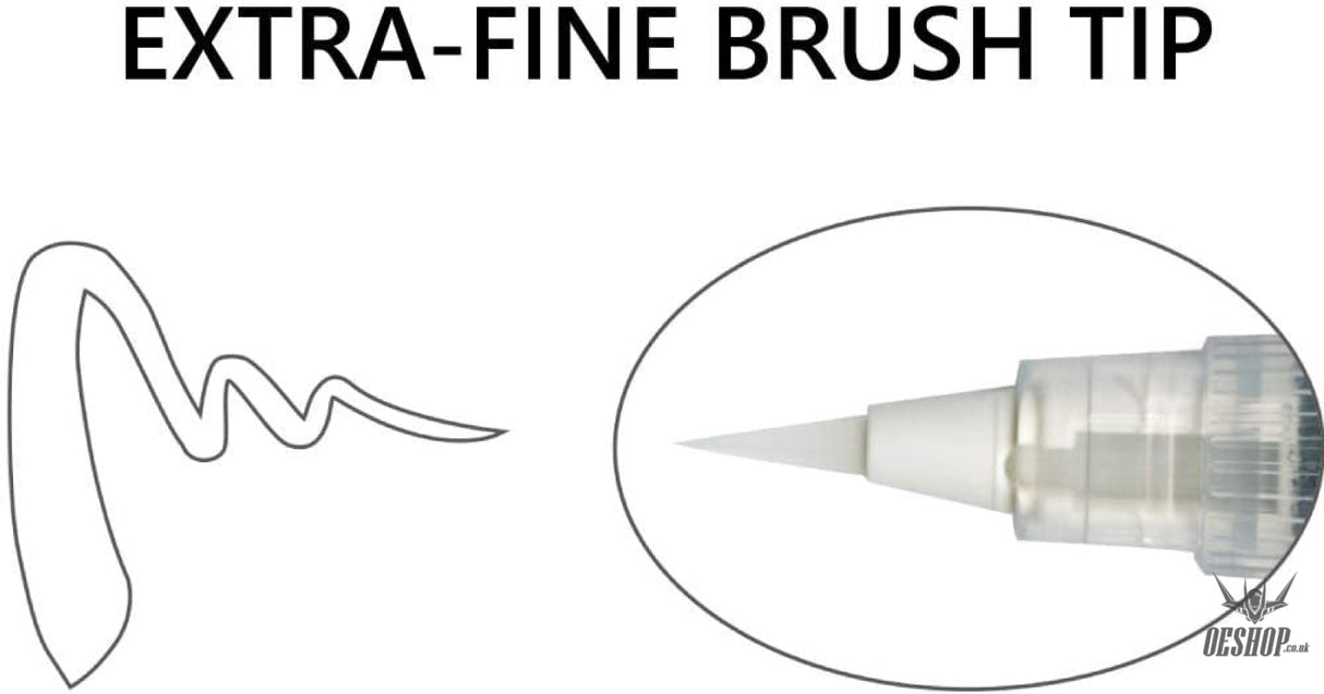 Kuretake Zig Cartoonist Brush Pen White CNBW-01S Kuretake 6.99 OEShop