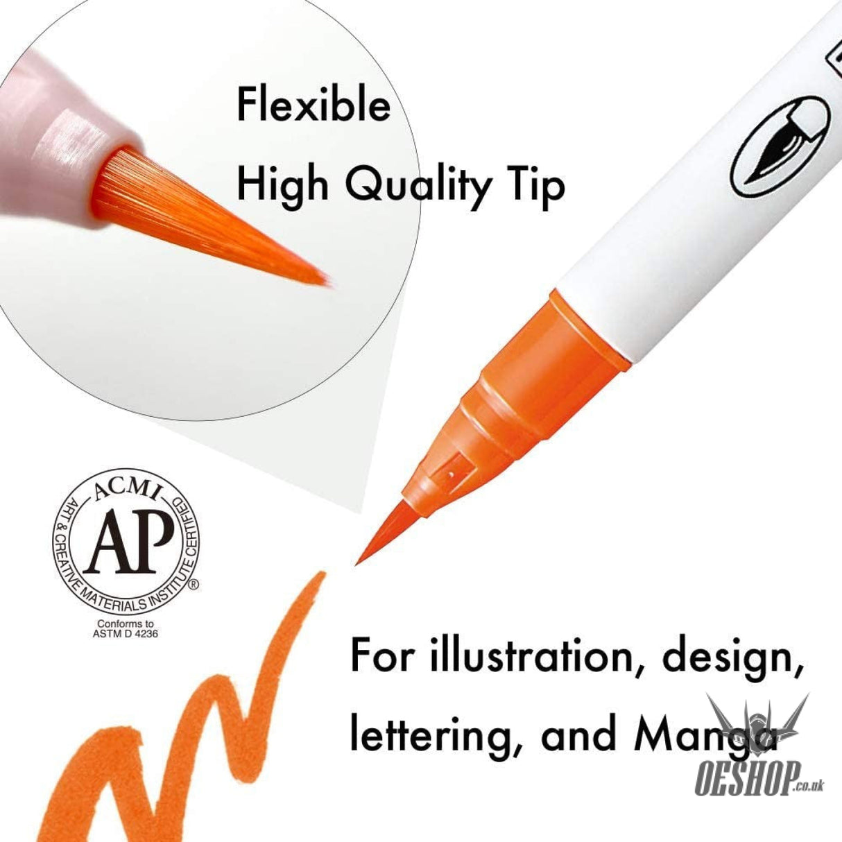 Kuretake Zig Clean Colour Real Brush Set of 12 colours  RB-6000AT/12VA Kuretake 24.98 OEShop