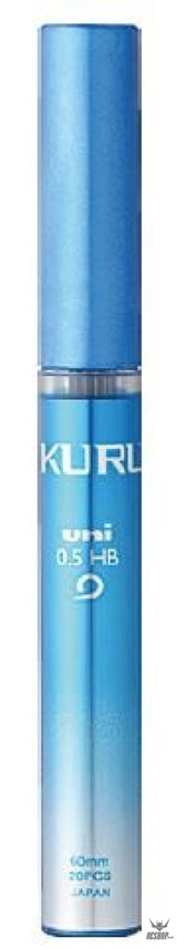 KURU TOGA MECHANICAL PENCIL REFILL 0.5MM HB BLUE Uni MITSUBISHI PENCIL 2.99 OEShop