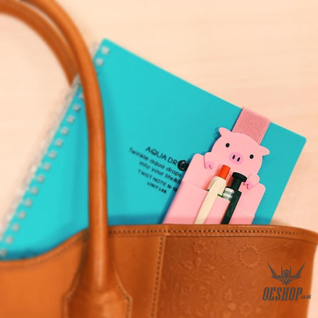 Lihit Lab PuniLabo Book Band Pen Case - Pig A7720-5 LIHIT LAB. 9.99 OEShop