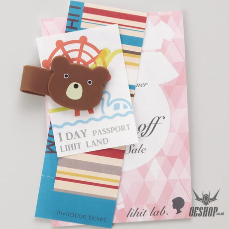 Lihit Lab Punilabo Magnetic Clip  Bear A7721-1 LIHIT LAB. 5.99 OEShop