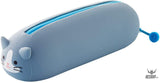 Lihit Lab PuniLabo Sleeping Pen Pouch - Gray Cat A7781-4 LIHIT LAB. 12.98 OEShop