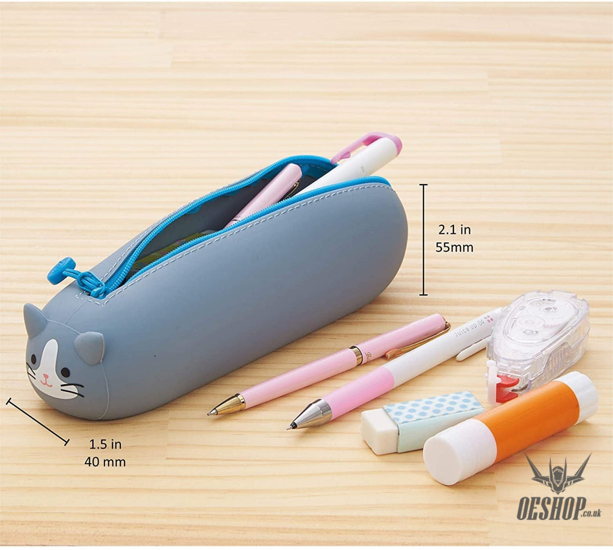 Lihit Lab PuniLabo Sleeping Pen Pouch - White Cat A7781-7 LIHIT LAB. 12.98 OEShop