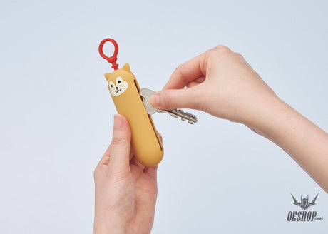 Lihit Lab PuniLabo Slim Key Case - Gray Cat A7785-4 LIHIT LAB. 7.99 OEShop