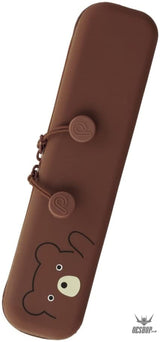 Lihit Lab Punilabo Slim Zipper Pouch Bear A7717-1 LIHIT LAB. 11.99 OEShop
