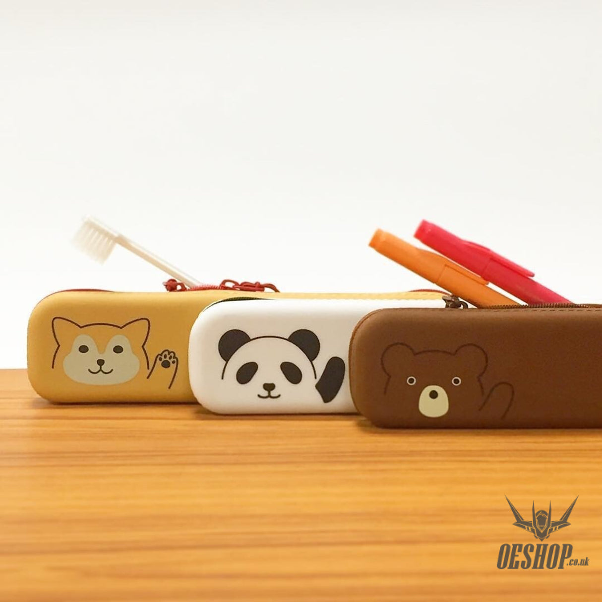Lihit Lab Punilabo Slim Zipper Pouch Panda Bear A7717-6 LIHIT LAB. 11.99 OEShop