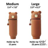 LIHIT LAB PuniLabo Stand Pen Case Large BIG Size -  Otter A7714-14 LIHIT LAB. 15.99 OEShop