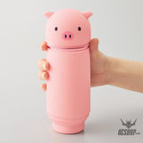 LIHIT LAB PuniLabo Stand Pen Case Large BIG size - Penguin  A7714-10 LIHIT LAB. 15.99 OEShop