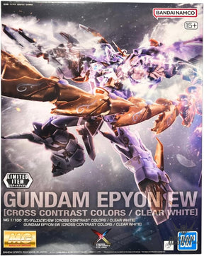 Limited 1/100 MG OZ-13MS Epyon EW(CROSS CONTRAST COLORS/CLEAR WHITE) - Scale Model Kits