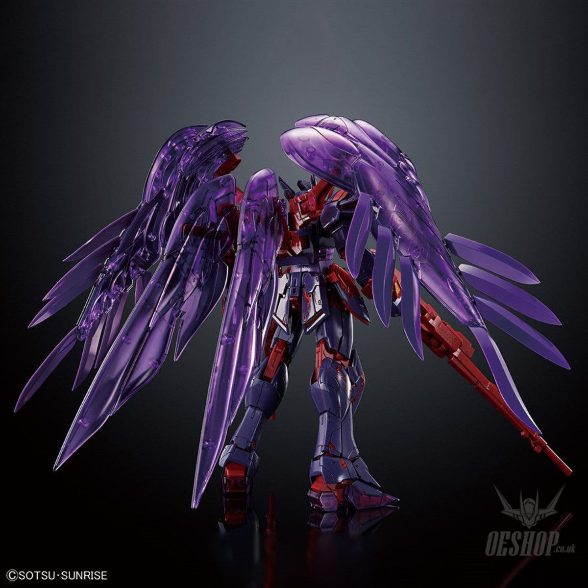 Limited 1/100 MG Wing Gundam Zero EW (Cross Contrast Colors / Clear Purple) - Scale Model Kits