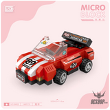 LOZ Micro Block 8622 Racing car - 140 Pcs Model Bricks Building Blocks Building Blocks