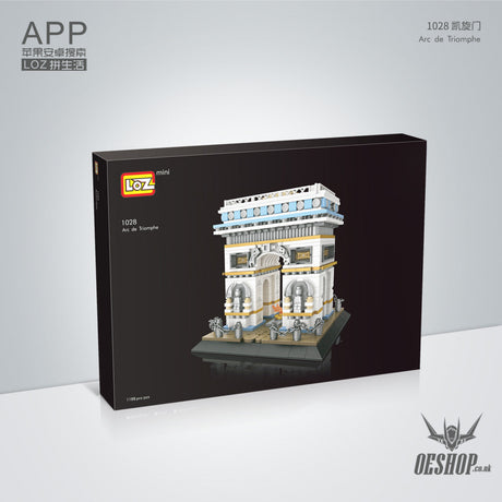 LOZ Mini Block 1028 Arc de Triomphe - 1188 Pcs Model Bricks Building Blocks Building Blocks