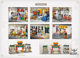 LOZ Mini Block 1030 Chinatown - 3581 Pcs Model Bricks Building Blocks Building Blocks