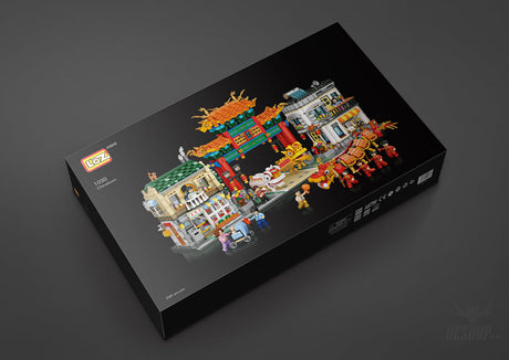 LOZ Mini Block 1030 Chinatown - 3581 Pcs Model Bricks Building Blocks Building Blocks