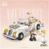 LOZ Mini Block 1119 Wedding car 1/20 Scale - 676 Pcs Model Bricks Building Blocks Building Blocks