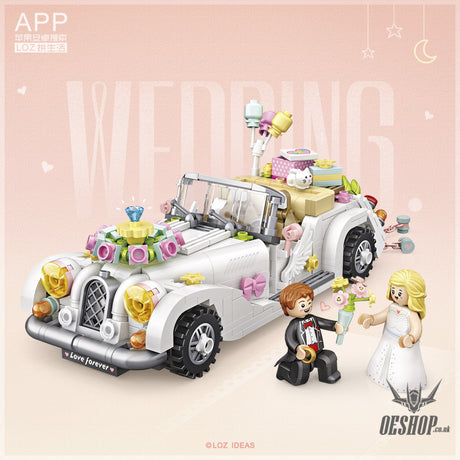 LOZ Mini Block 1119 Wedding car 1/20 Scale - 676 Pcs Model Bricks Building Blocks Building Blocks