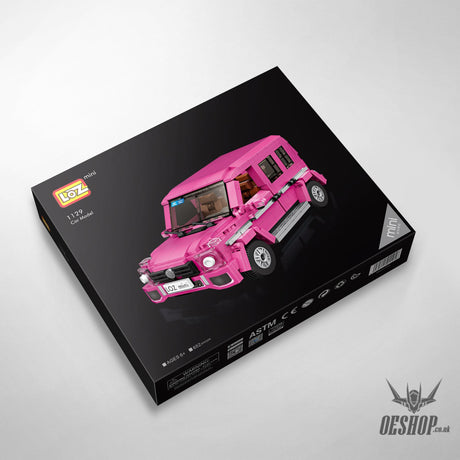 LOZ Mini Block 1129 Pink SUV - 652 Pcs Model Bricks Building Blocks Building Blocks
