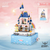 LOZ Mini Block 1220 Castle(music box) - 531 Pcs Model Bricks Building Blocks Building Blocks