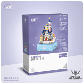 LOZ Mini Block 1220 Castle(music box) - 531 Pcs Model Bricks Building Blocks Building Blocks
