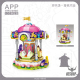 LOZ Mini Block 1720 merry-go-round - 406 Pcs Model Bricks Building Blocks Building Blocks